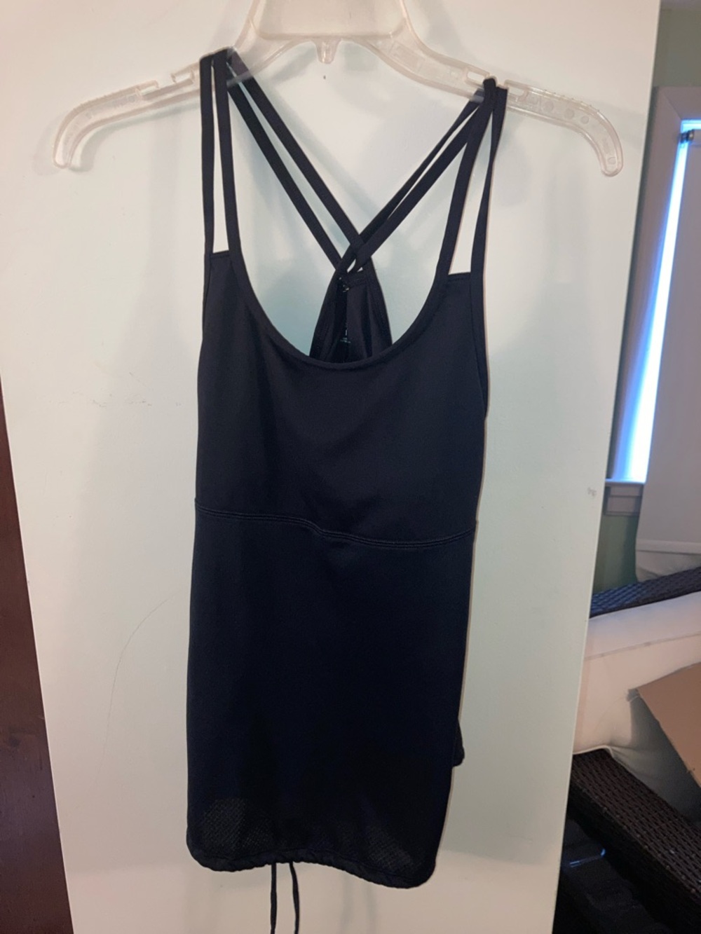 Like New….Champion Black Crisscross Racerback Workout Tank Top